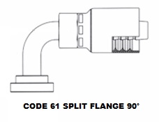 Code 61 90° Split Flange (4)